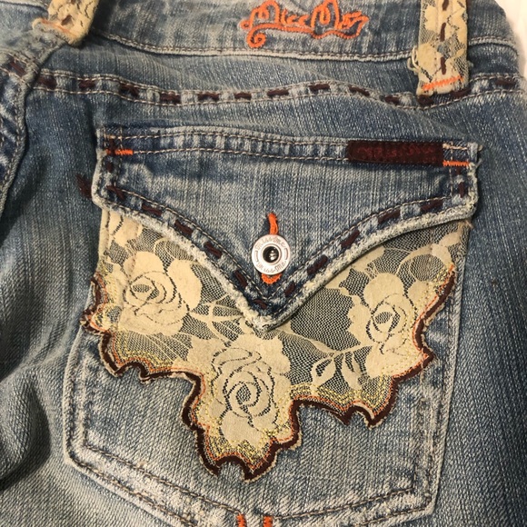 Miss Me Lace Embellished Bermuda Shorts - Picture 8 of 12